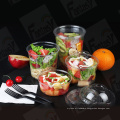 Disposable Plastic Salad Bowl Pet Bowl For Salad